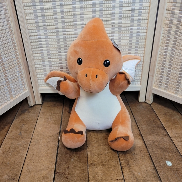 Pterodactyl Flying Dinosaur Bird Plush Stuffed Animal - Picture 1 of 8